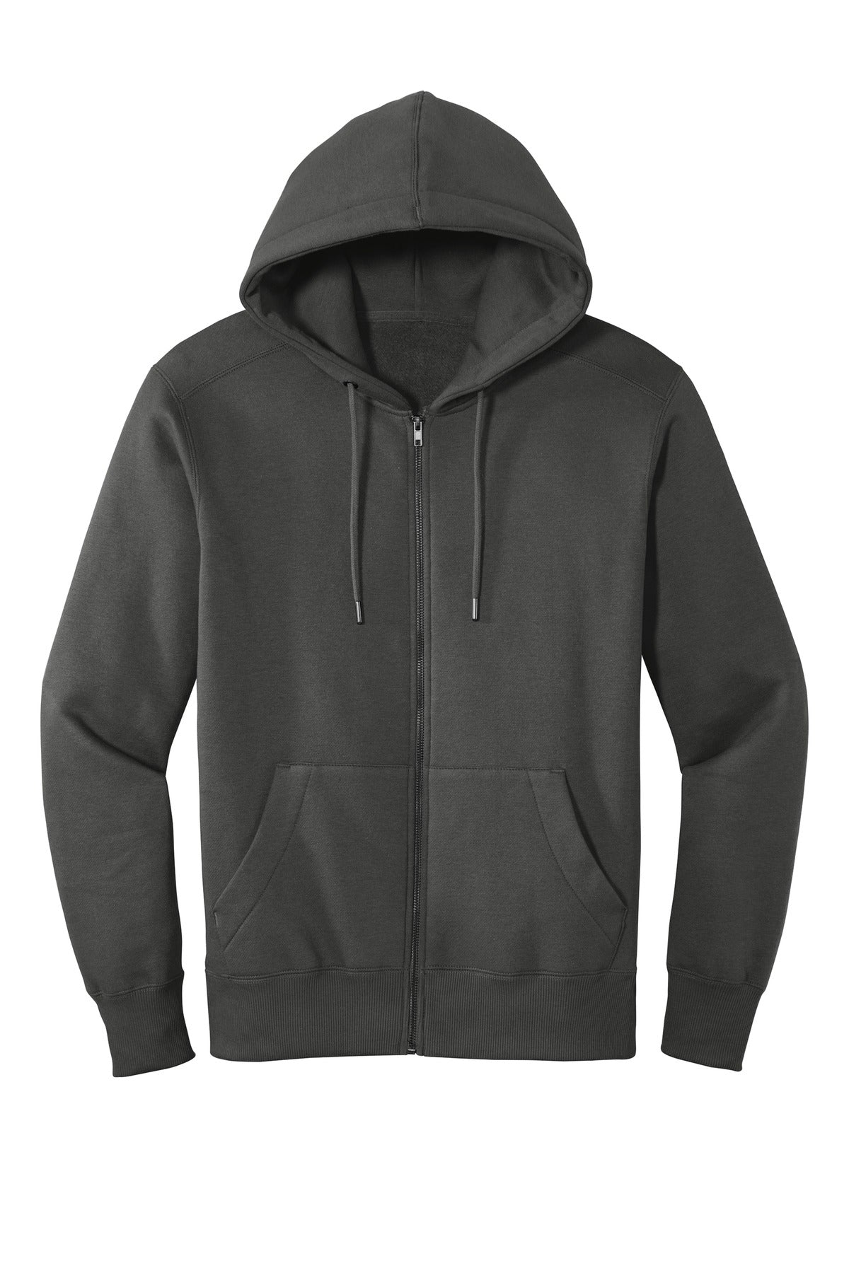District Men's Perfect Weight Fleece Full-Zip Hoodie Mens Apparel Sweatshirts & Fleece