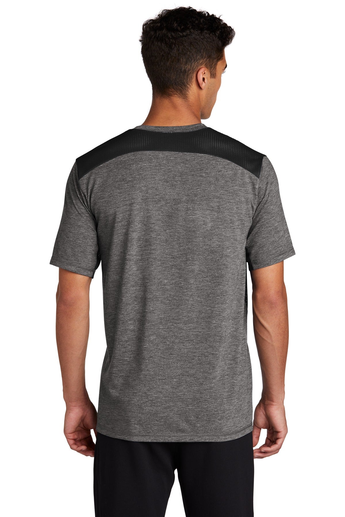 Sport-Tek Men's PosiCharge Tri-Blend Wicking Draft Tee Mens Apparel Shirts & Tops