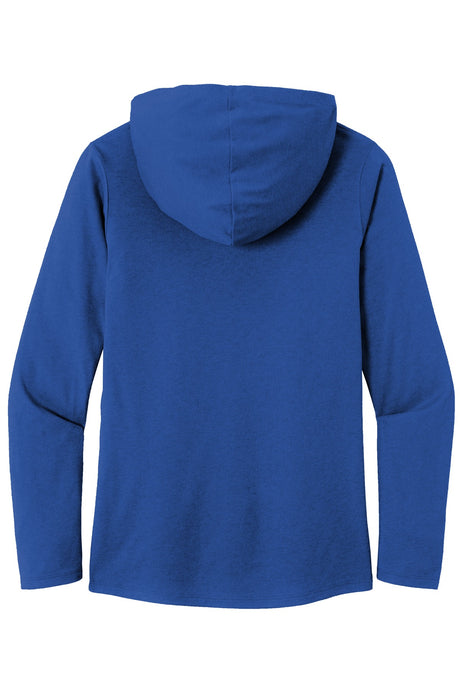 District Women's Perfect Tri Long Sleeve Hoodie. DM139L District