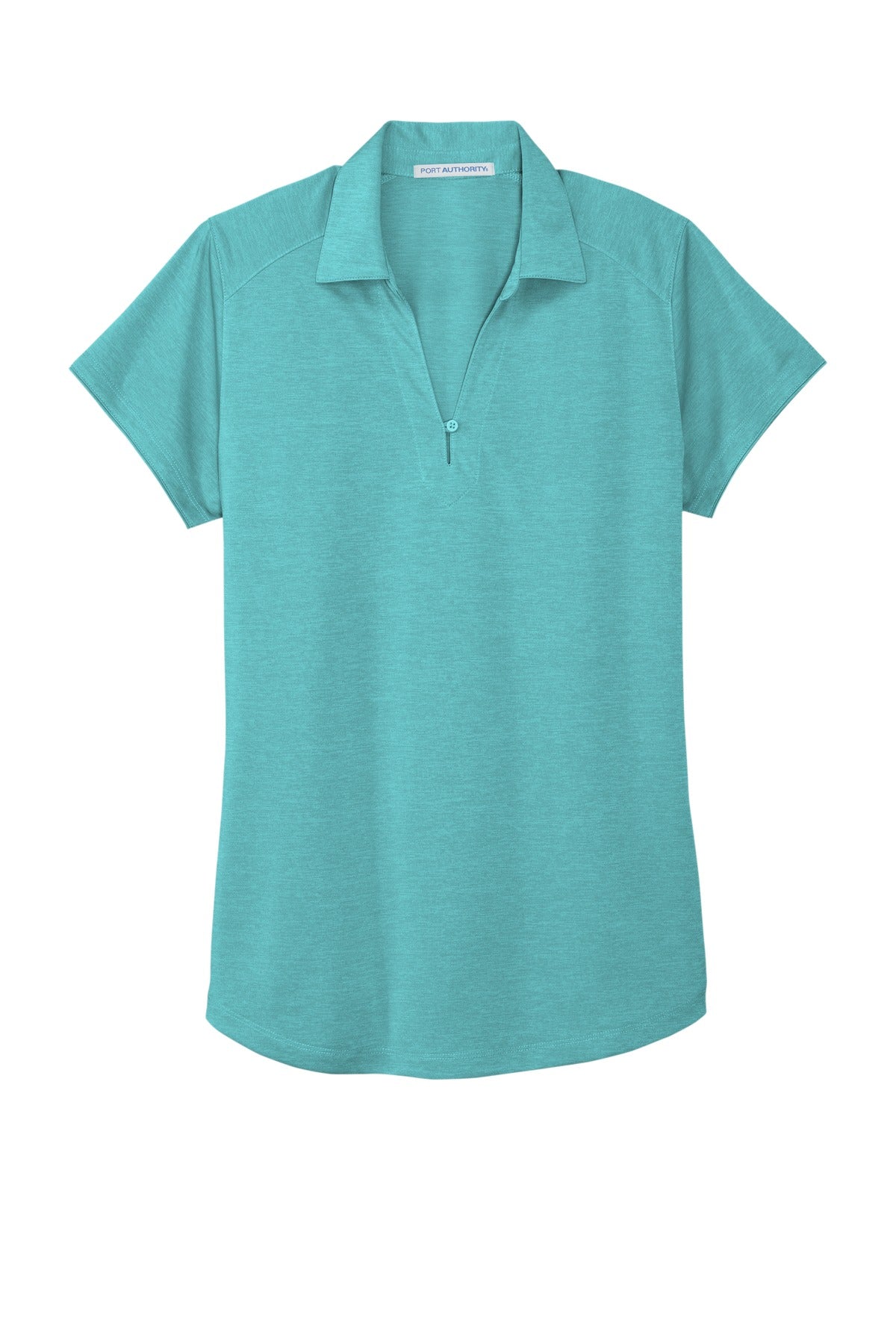 Port Authority Ladies Digi Heather Performance Polo. L574 Womens Apparel Shirts & Tops