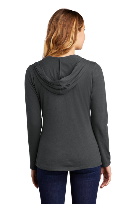 District Women's Perfect Tri Long Sleeve Hoodie. DM139L District