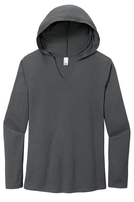 District Women's Perfect Tri Long Sleeve Hoodie. DM139L District