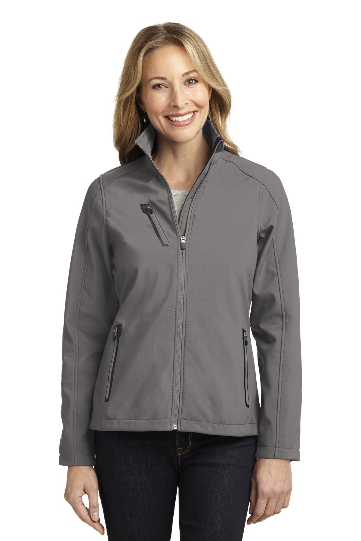 Port Authority Ladies Welded Soft Shell Jacket. L324 Womens Apparel Jackets & Vests