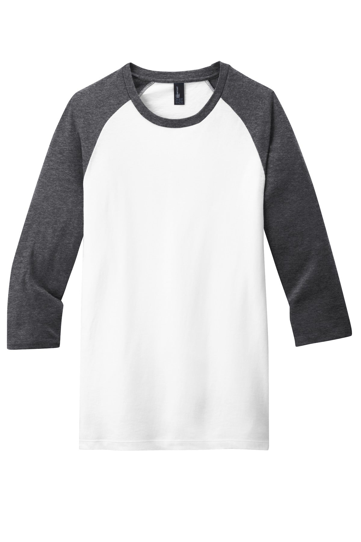 District Men's Very Important Tee 3/4-Sleeve Raglan. DT6210 Mens Apparel Shirts & Tops