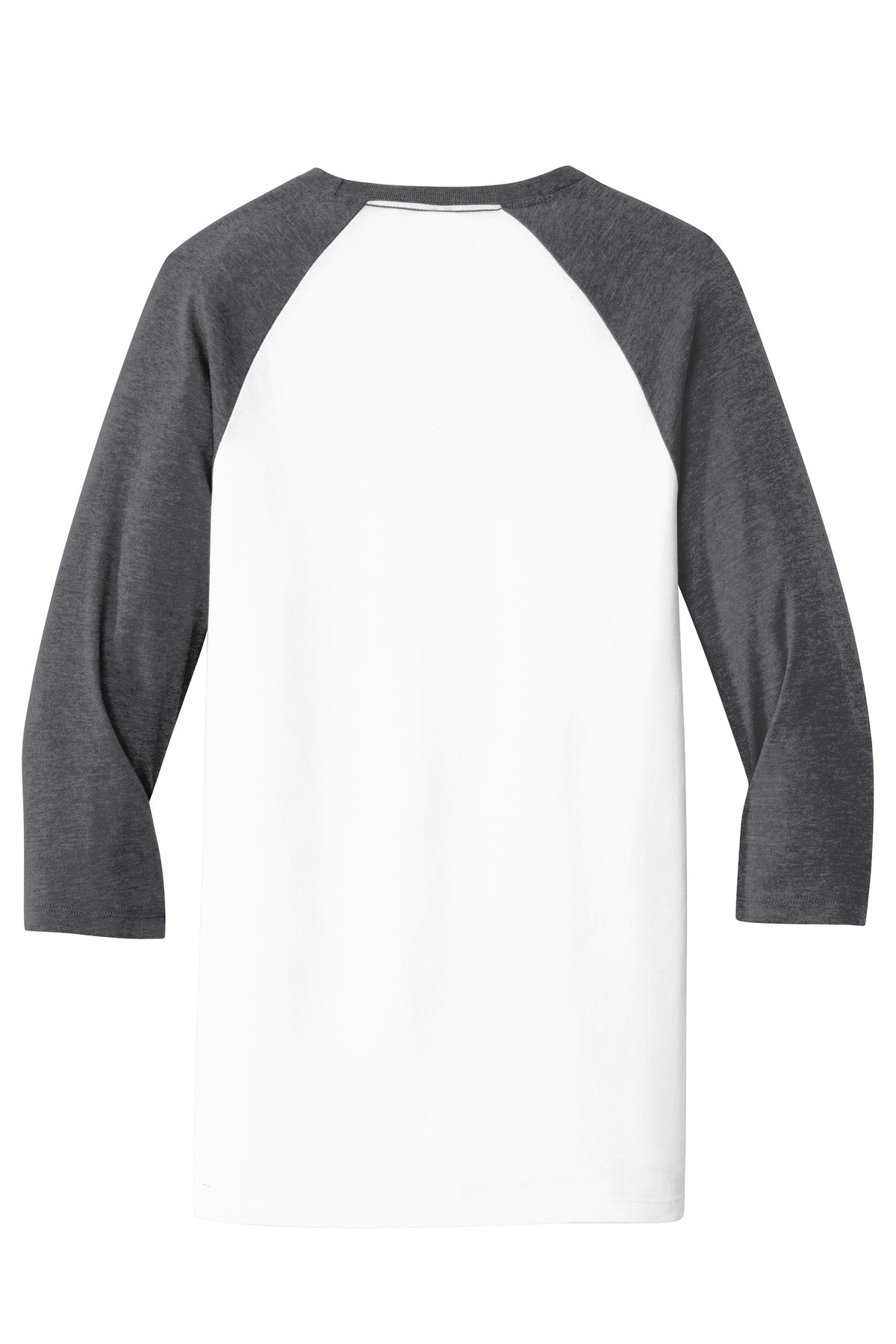 District Men's Very Important Tee 3/4-Sleeve Raglan. DT6210 Mens Apparel Shirts & Tops