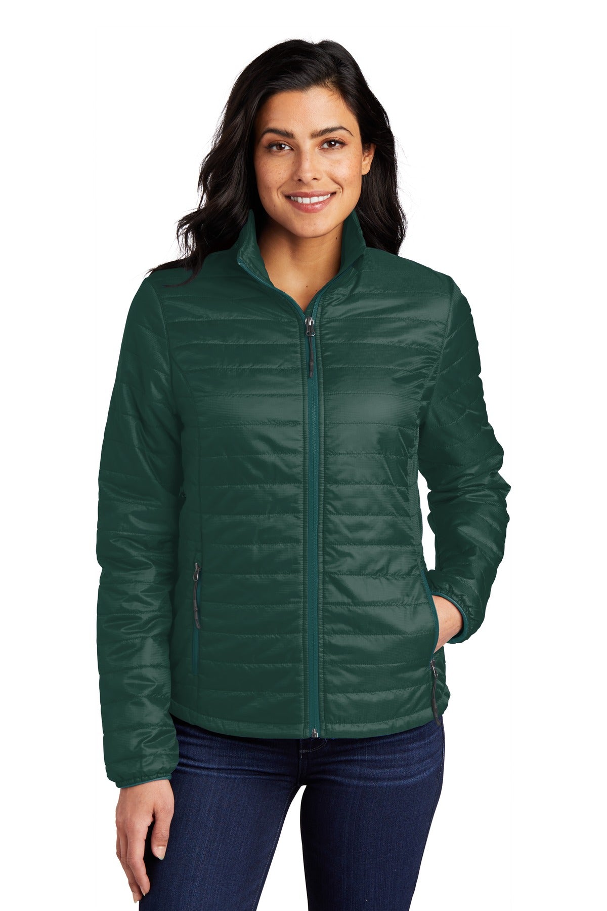 Port Authority Ladies Packable Puffy Jacket. L850 Womens Apparel Jackets & Vests