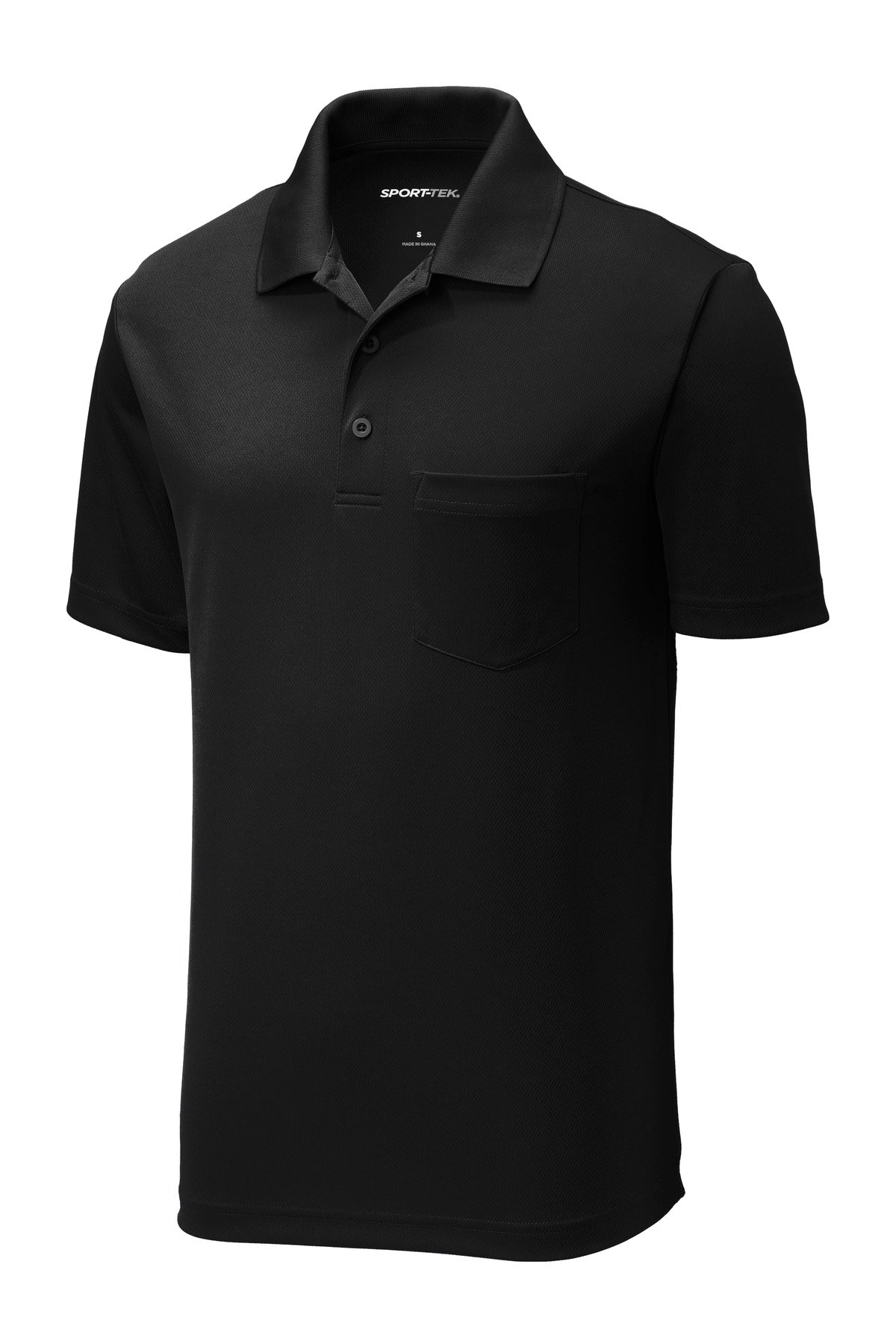 Sport-Tek Men's PosiCharge RacerMesh Pocket Polo Mens Apparel Shirts & Tops