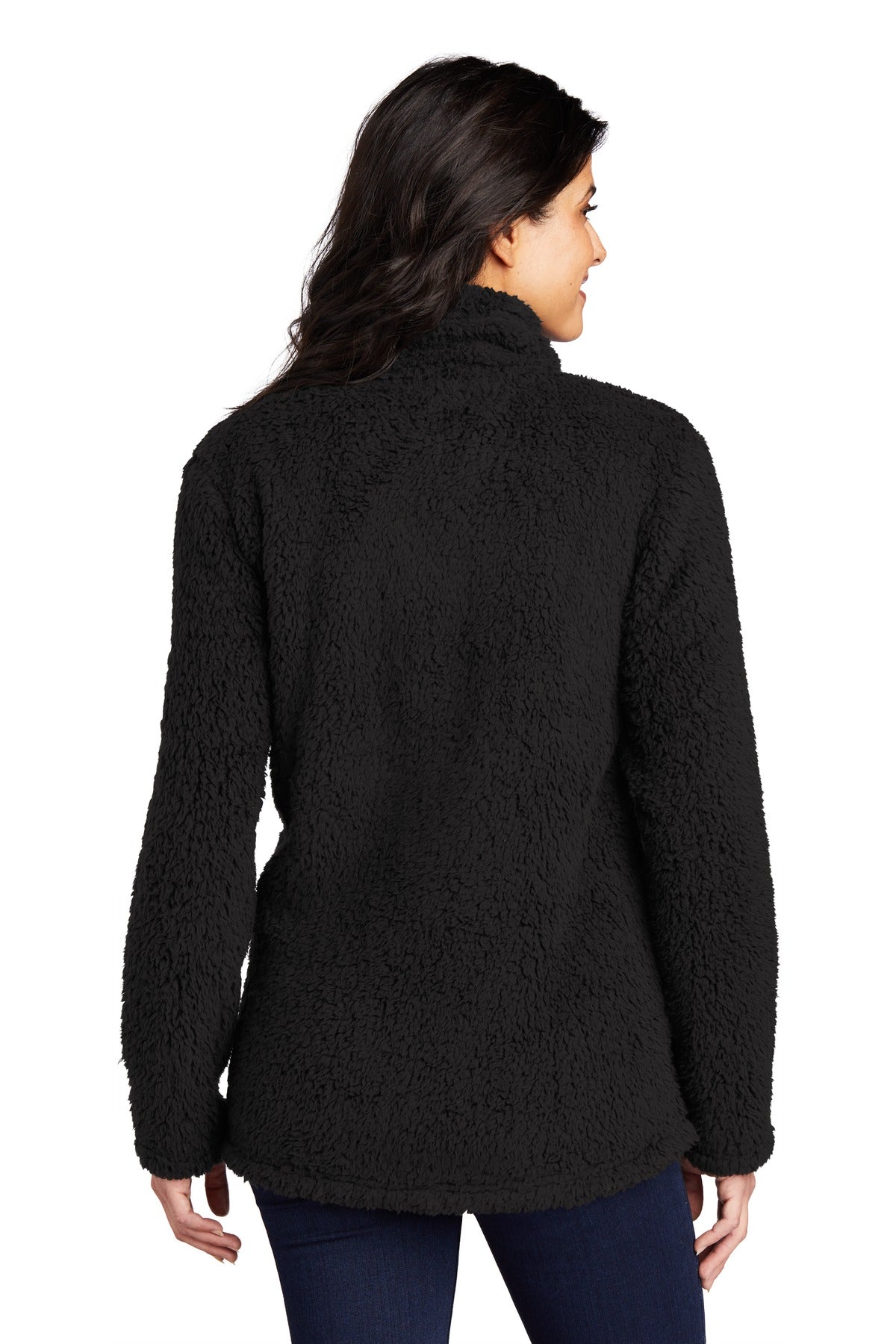 Port Authority Women's Cozy 1/4-Zip Fleece Pullover L130 Womens Apparel Sweatshirts & Fleece