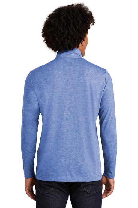 Sport-Tek Men's PosiCharge Tri-Blend Wicking 1/4-Zip Pullover ST407 Mens Apparel Sweatshirts & Fleece
