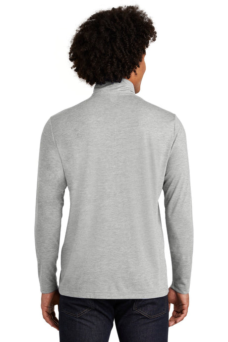 Sport-Tek Men's PosiCharge Tri-Blend Wicking 1/4-Zip Pullover ST407 Mens Apparel Sweatshirts & Fleece