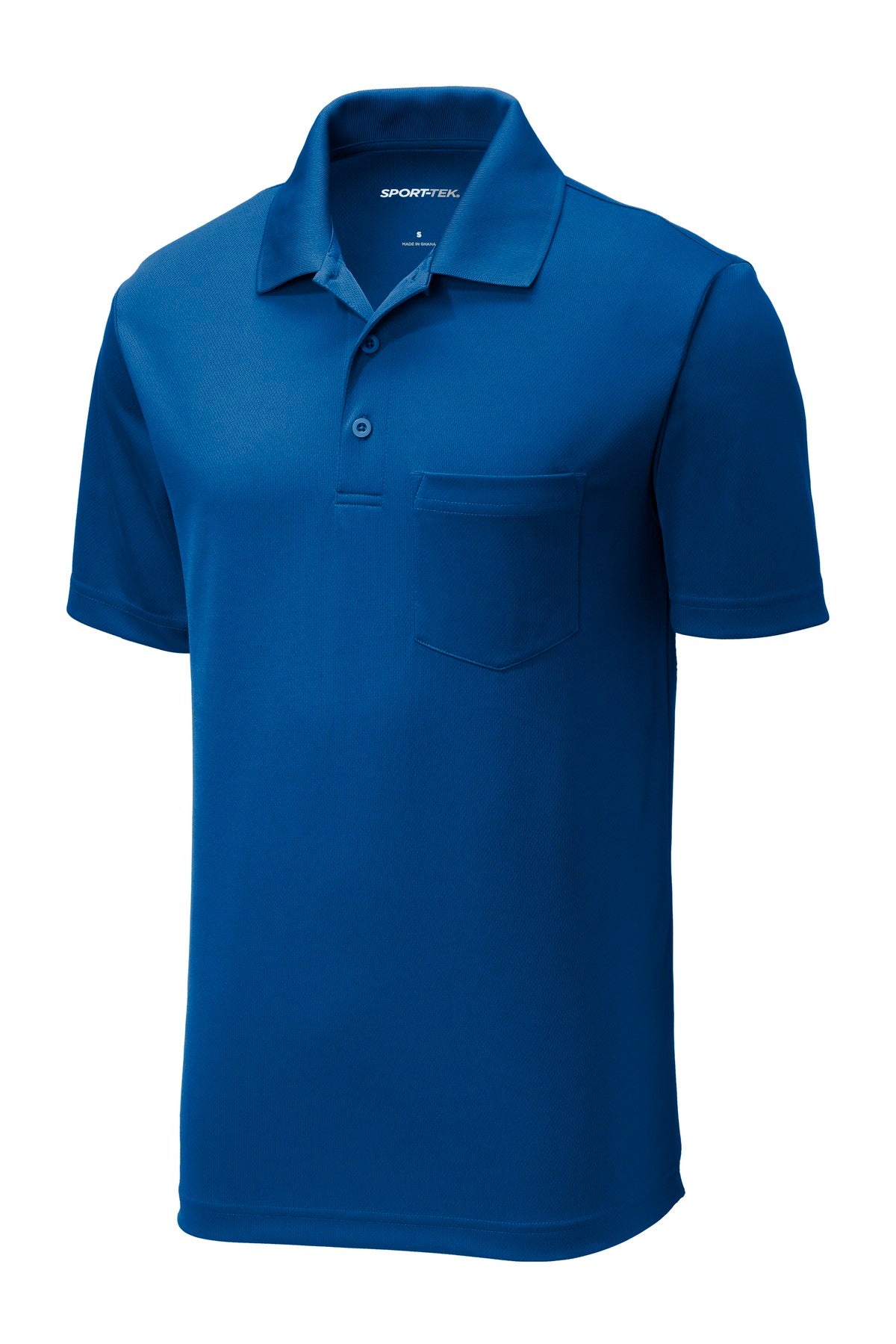 Sport-Tek Men's PosiCharge RacerMesh Pocket Polo Mens Apparel Shirts & Tops
