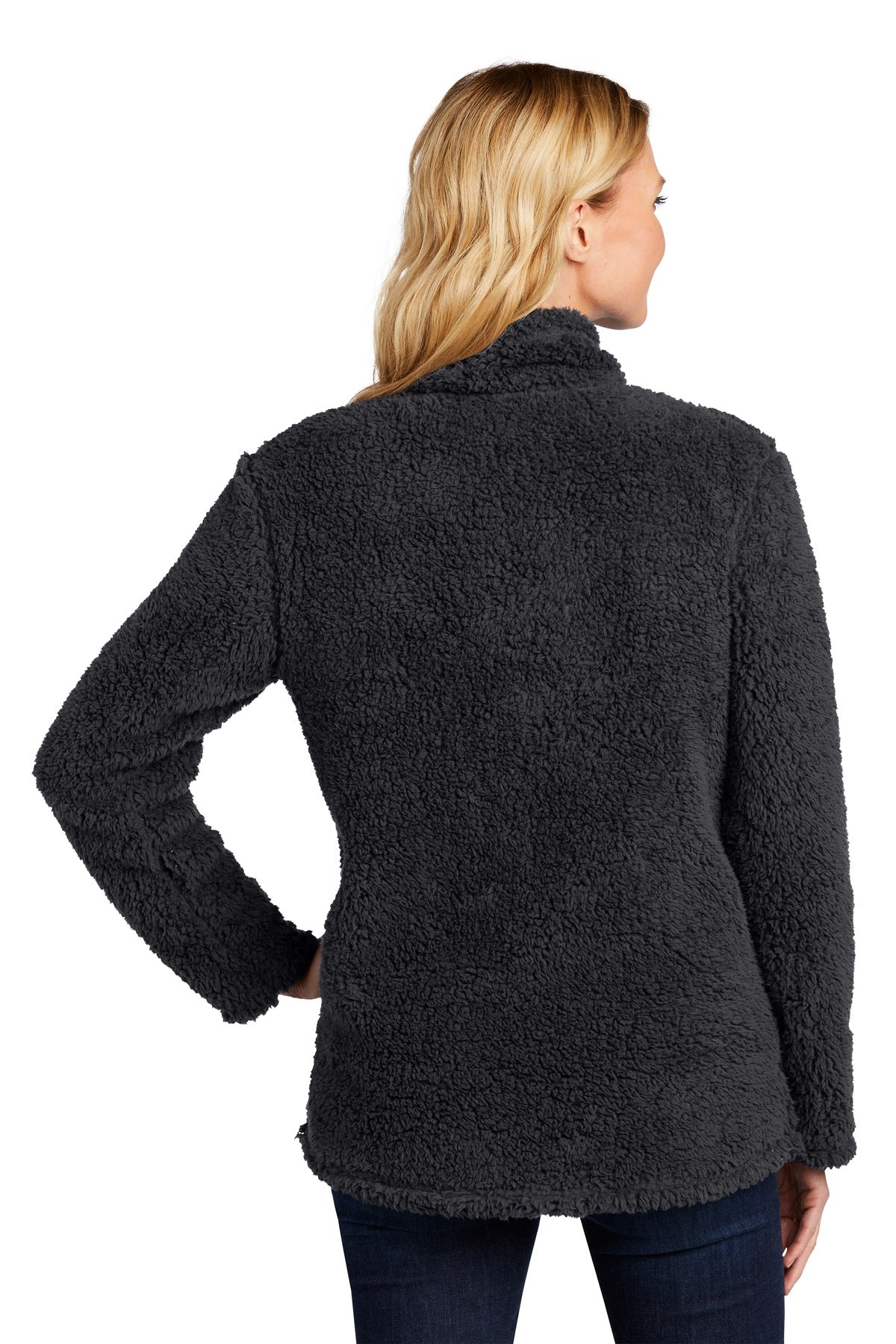 Port Authority Women's Cozy 1/4-Zip Fleece Pullover L130 Womens Apparel Sweatshirts & Fleece