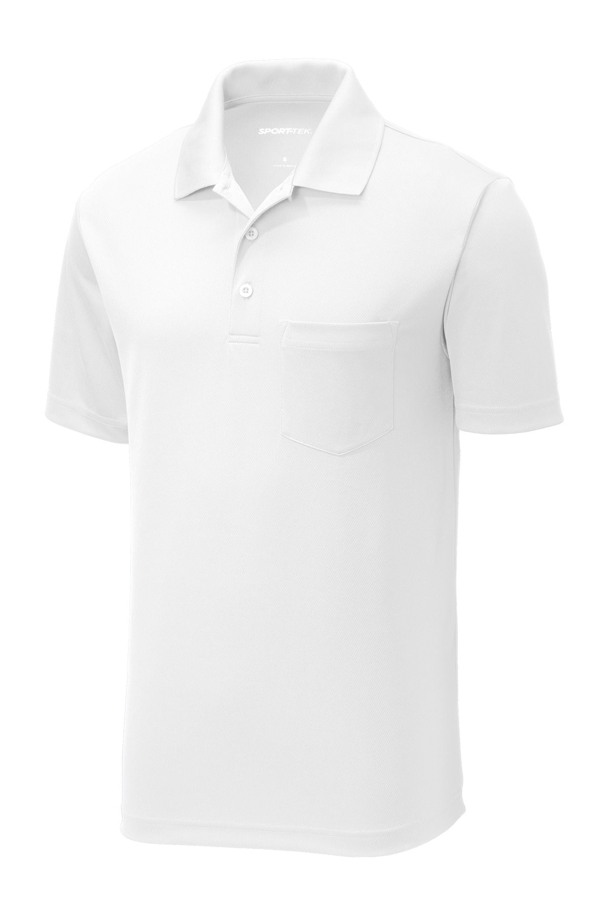 Sport-Tek Men's PosiCharge RacerMesh Pocket Polo Mens Apparel Shirts & Tops