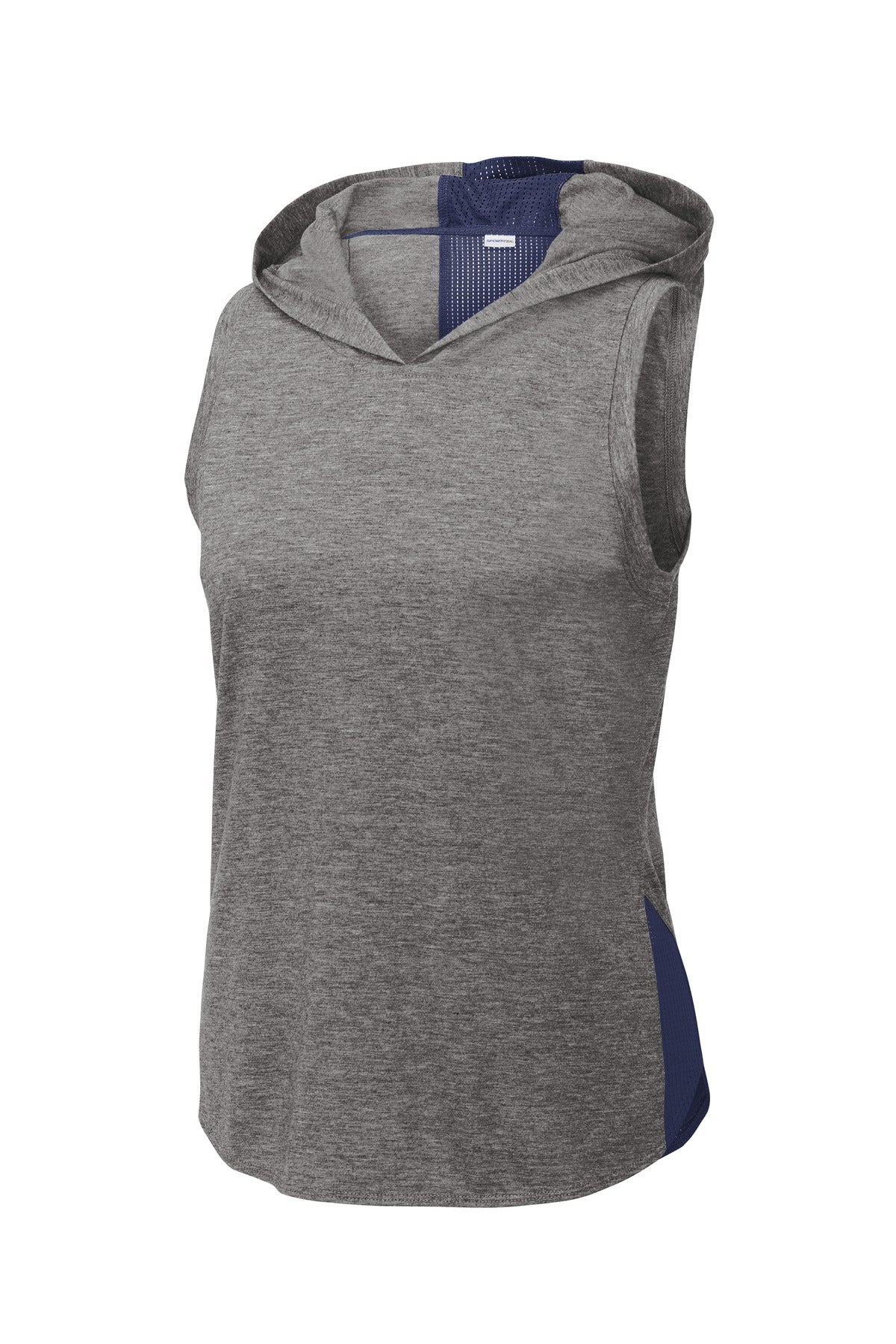 Sport-Tek Women's PosiCharge Tri-Blend Wicking Draft Hoodie Tank LST410 Womens Apparel Shirts & Tops