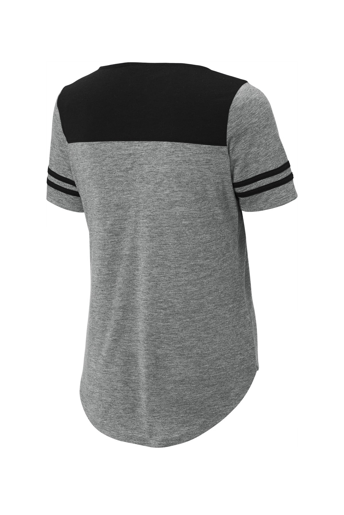 Sport-Tek Women's PosiCharge Tri-Blend Wicking Fan Tee LST403 Womens Apparel Shirts & Tops