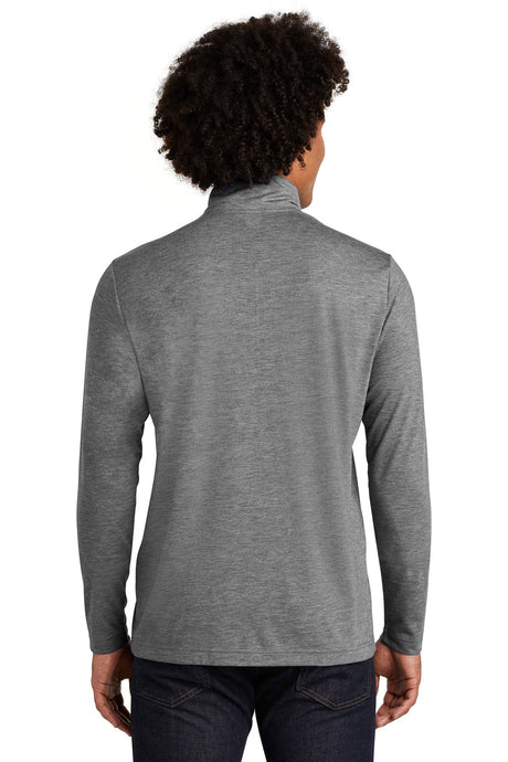 Sport-Tek Men's PosiCharge Tri-Blend Wicking 1/4-Zip Pullover ST407 Mens Apparel Sweatshirts & Fleece