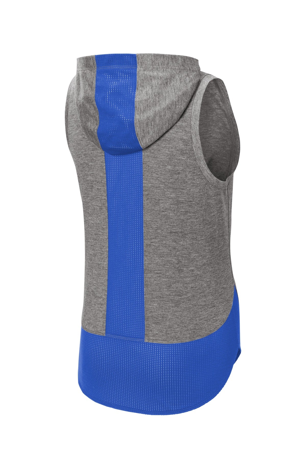 Sport-Tek Women's PosiCharge Tri-Blend Wicking Draft Hoodie Tank LST410 Womens Apparel Shirts & Tops