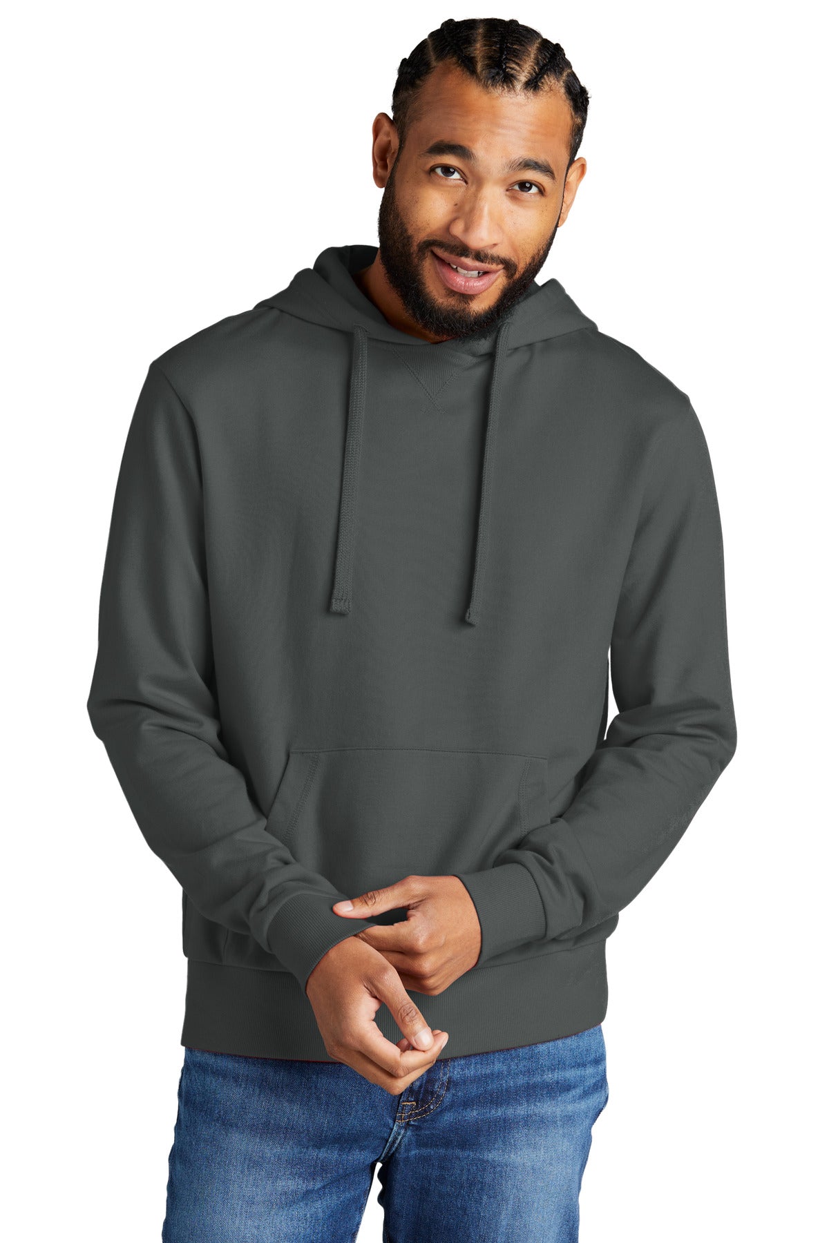 Allmade Men's Organic French Terry Pullover Hoodie AL4000 Mens Apparel Sweatshirts & Fleece