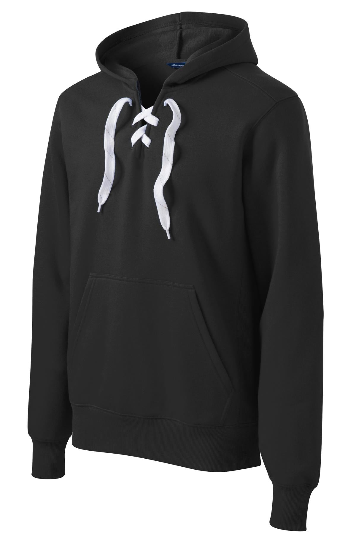 Sport-Tek Men's Lace Up Pullover Hooded Sweatshirt Mens Apparel Sweatshirts & Fleece