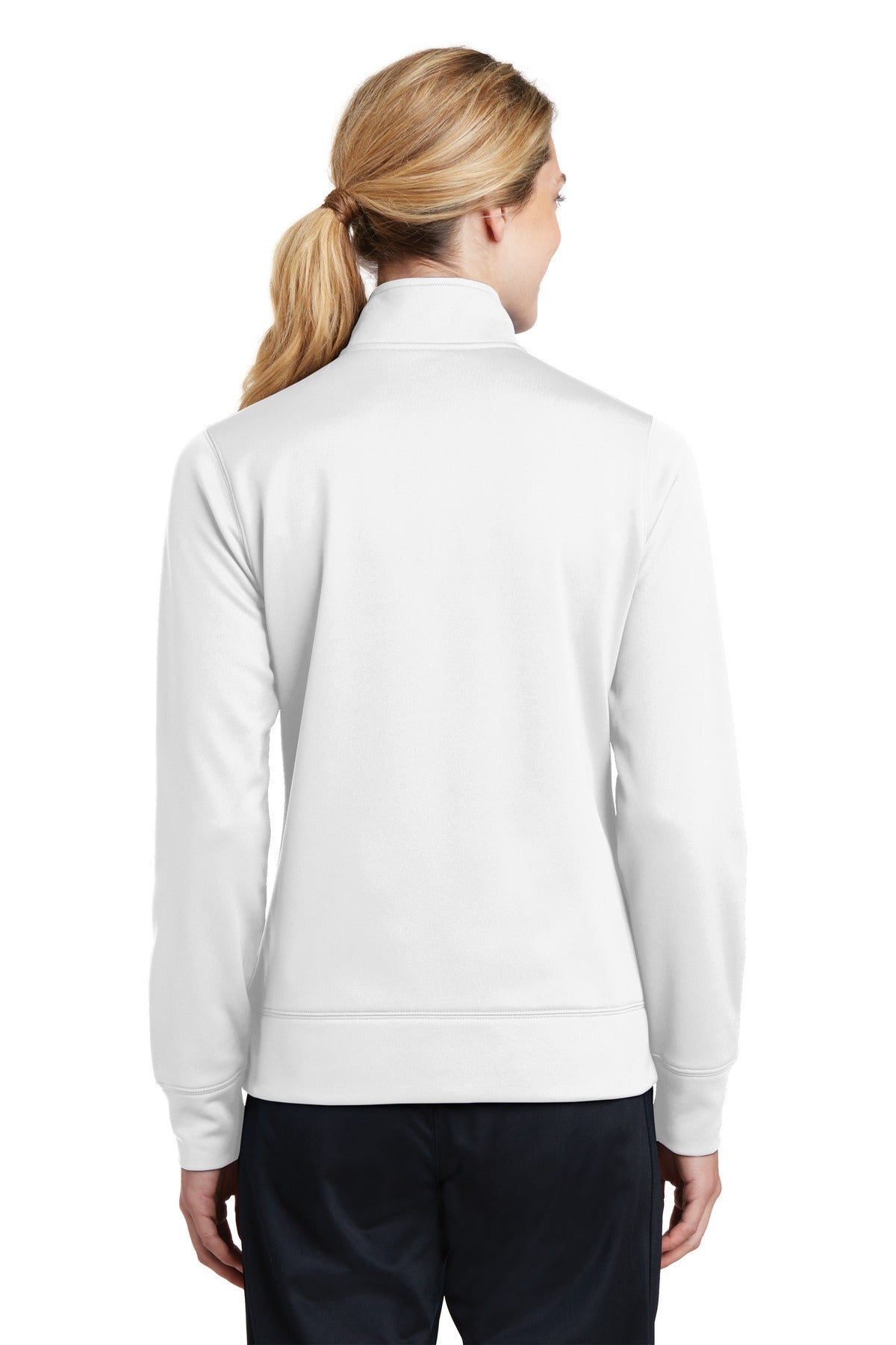 Sport-Tek Women's Sport-Wick Fleece Full-Zip Jacket Womens Apparel Jackets & Vests