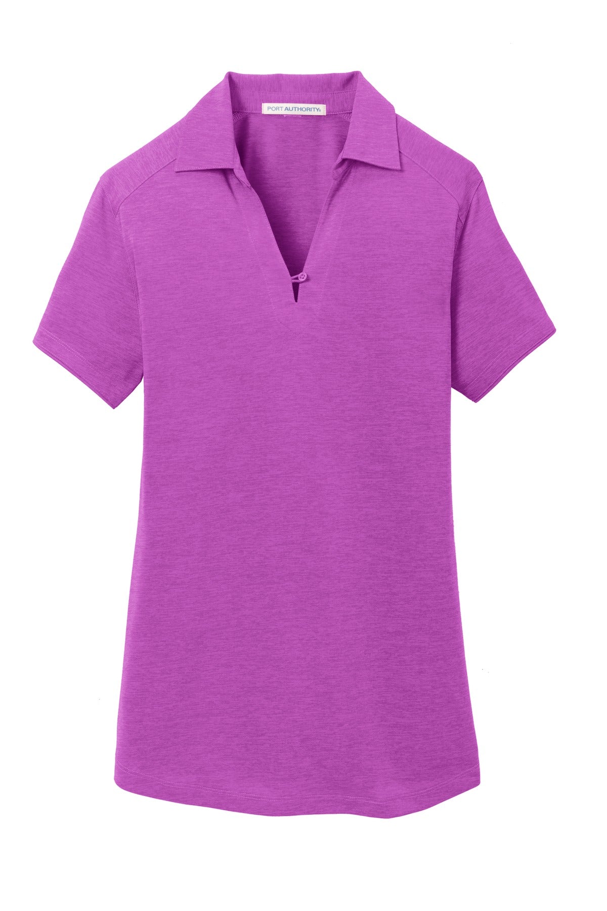 Port Authority Ladies Digi Heather Performance Polo. L574 Womens Apparel Shirts & Tops