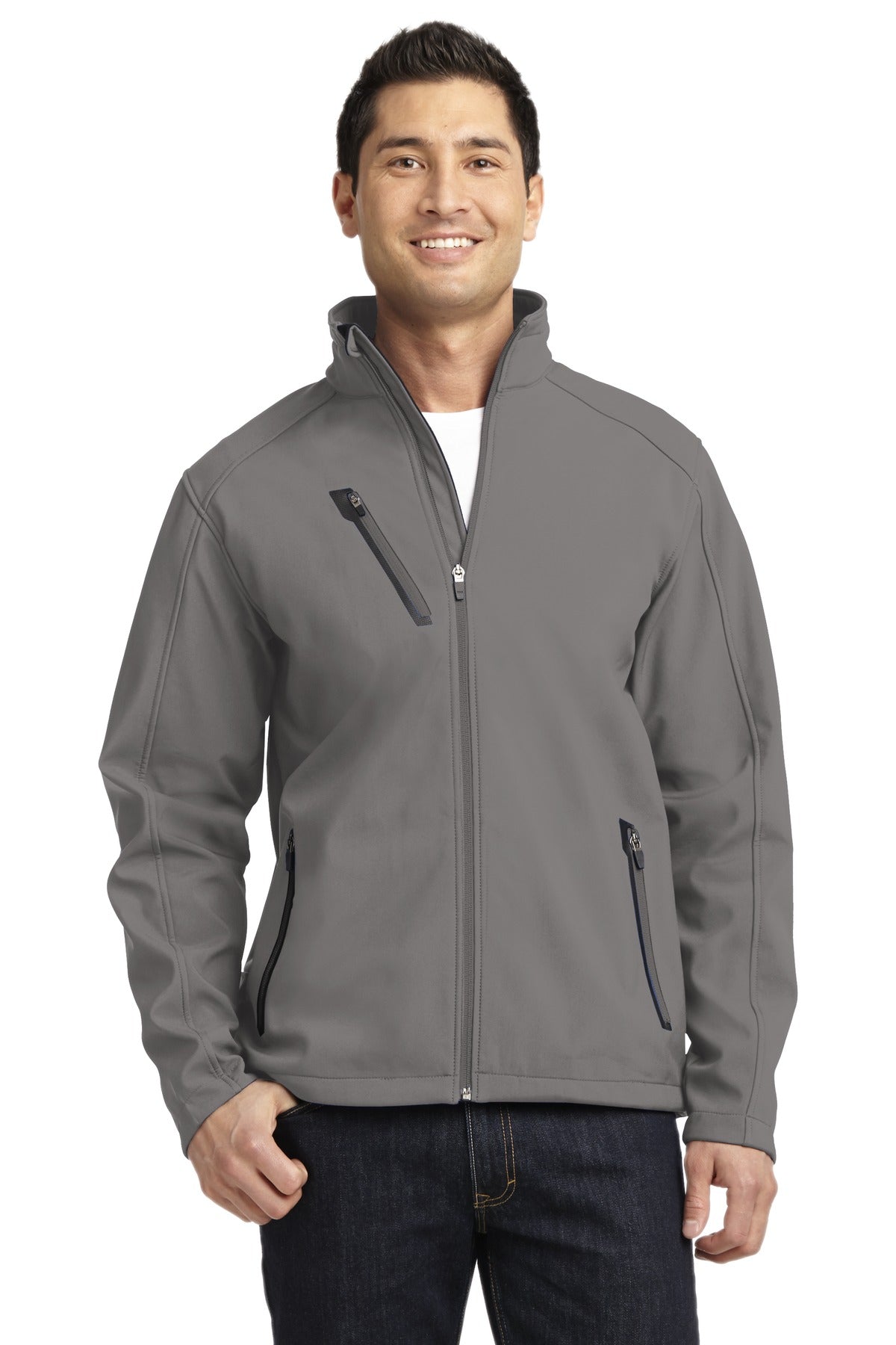 Port Authority Welded Soft Shell Jacket. J324 Mens Apparel Jackets & Vests