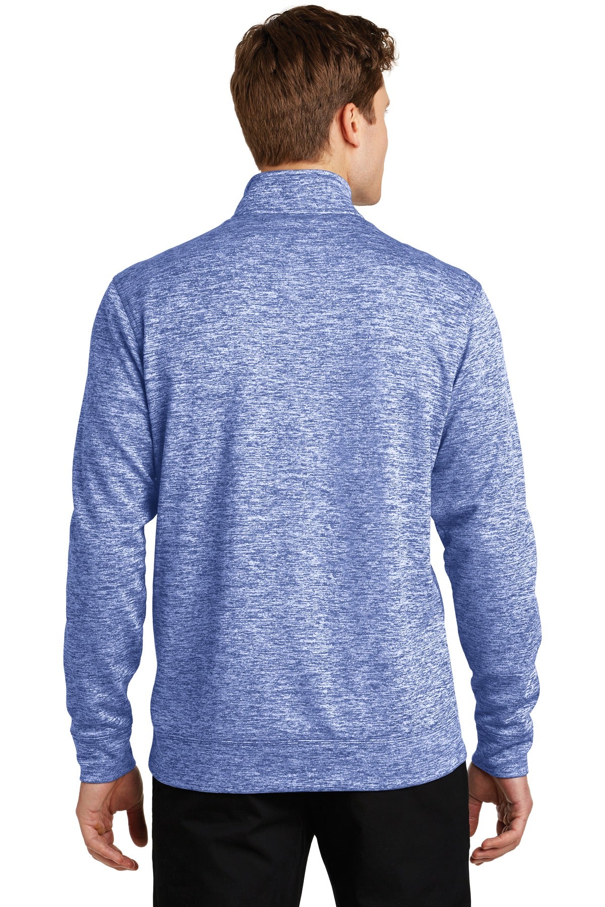 Sport-Tek Men's PosiCharge Electric Heather Fleece 1/4-Zip Pullover Mens Apparel Sweatshirts & Fleece