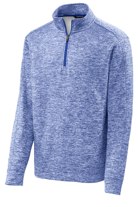 Sport-Tek Men's PosiCharge Electric Heather Fleece 1/4-Zip Pullover Mens Apparel Sweatshirts & Fleece