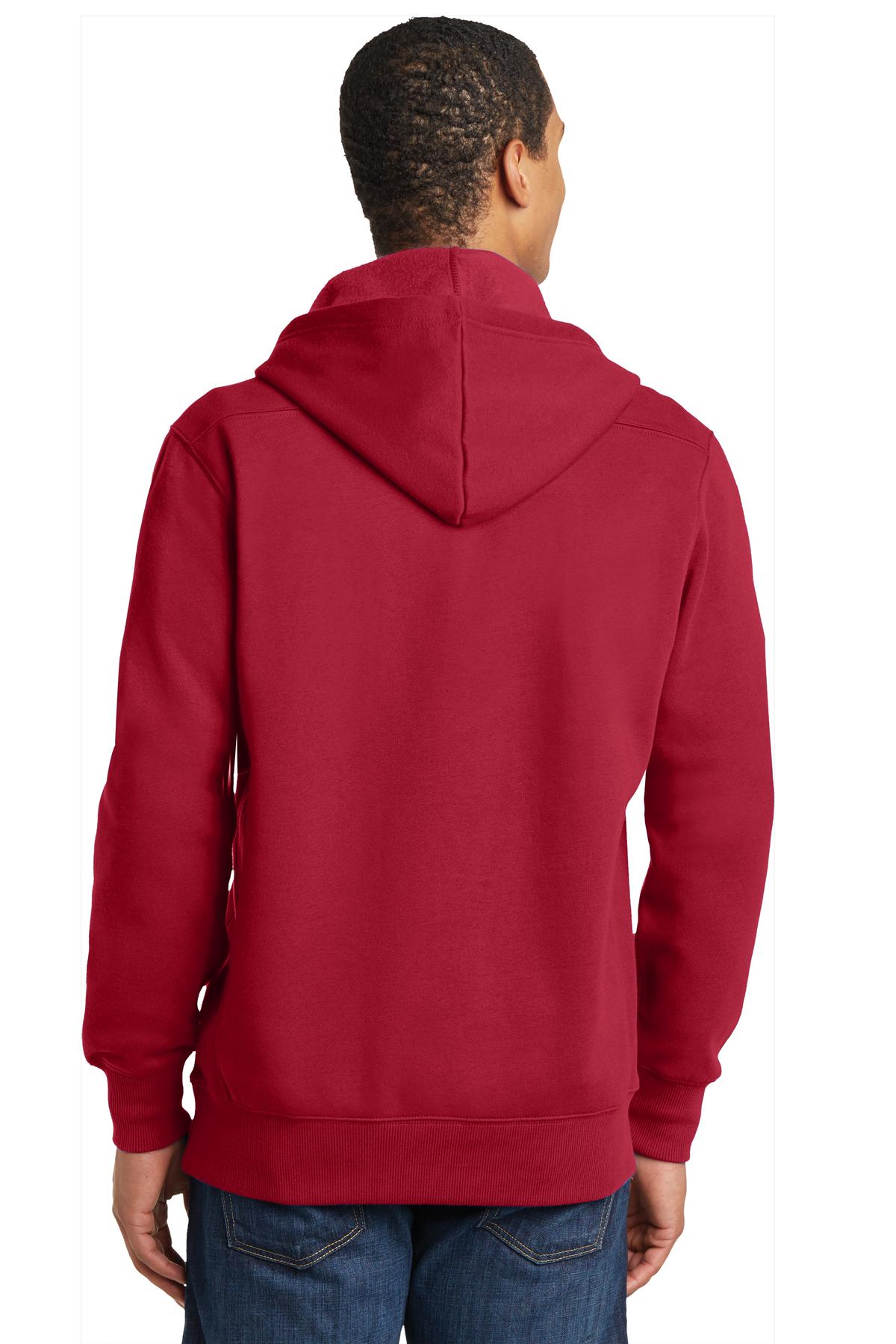 Sport-Tek Men's Lace Up Pullover Hooded Sweatshirt Mens Apparel Sweatshirts & Fleece
