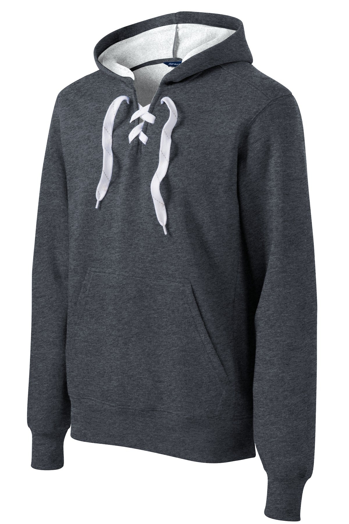 Sport-Tek Men's Lace Up Pullover Hooded Sweatshirt Mens Apparel Sweatshirts & Fleece