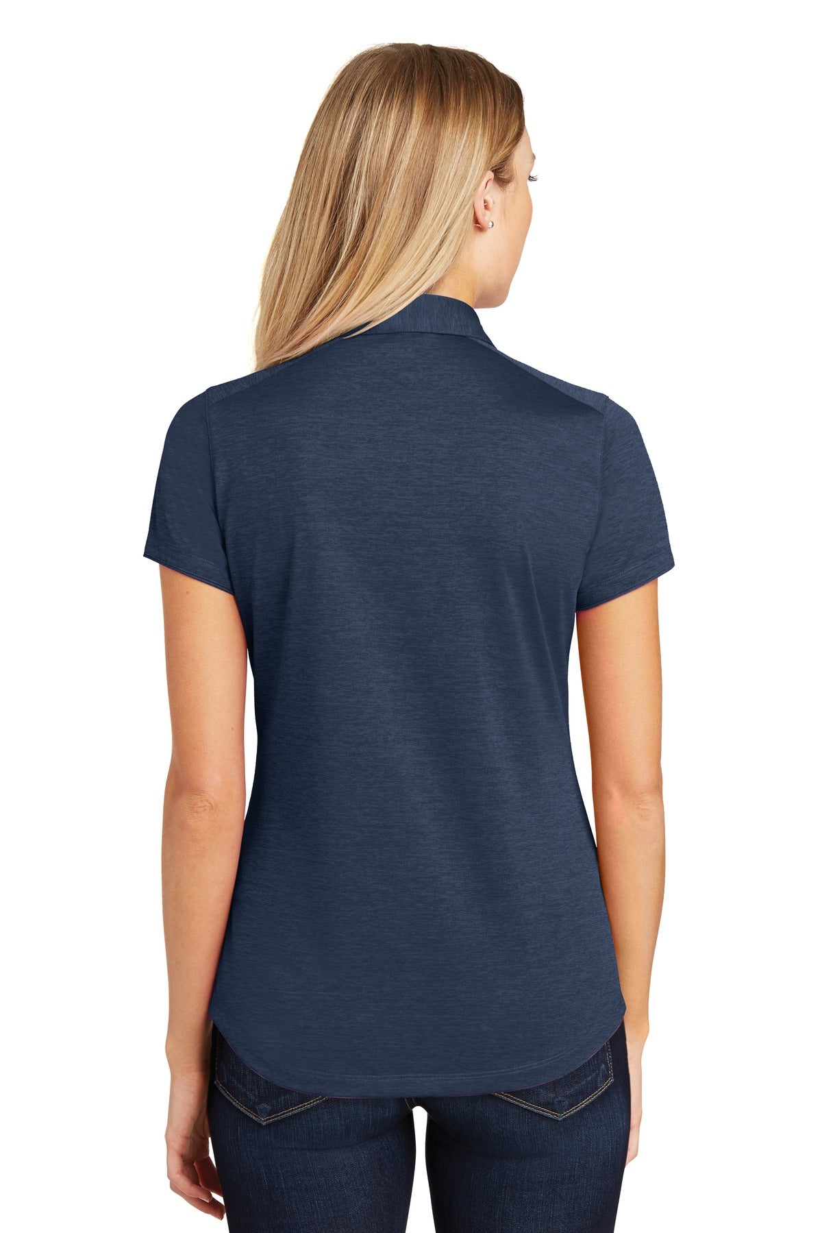 Port Authority Ladies Digi Heather Performance Polo. L574 Womens Apparel Shirts & Tops