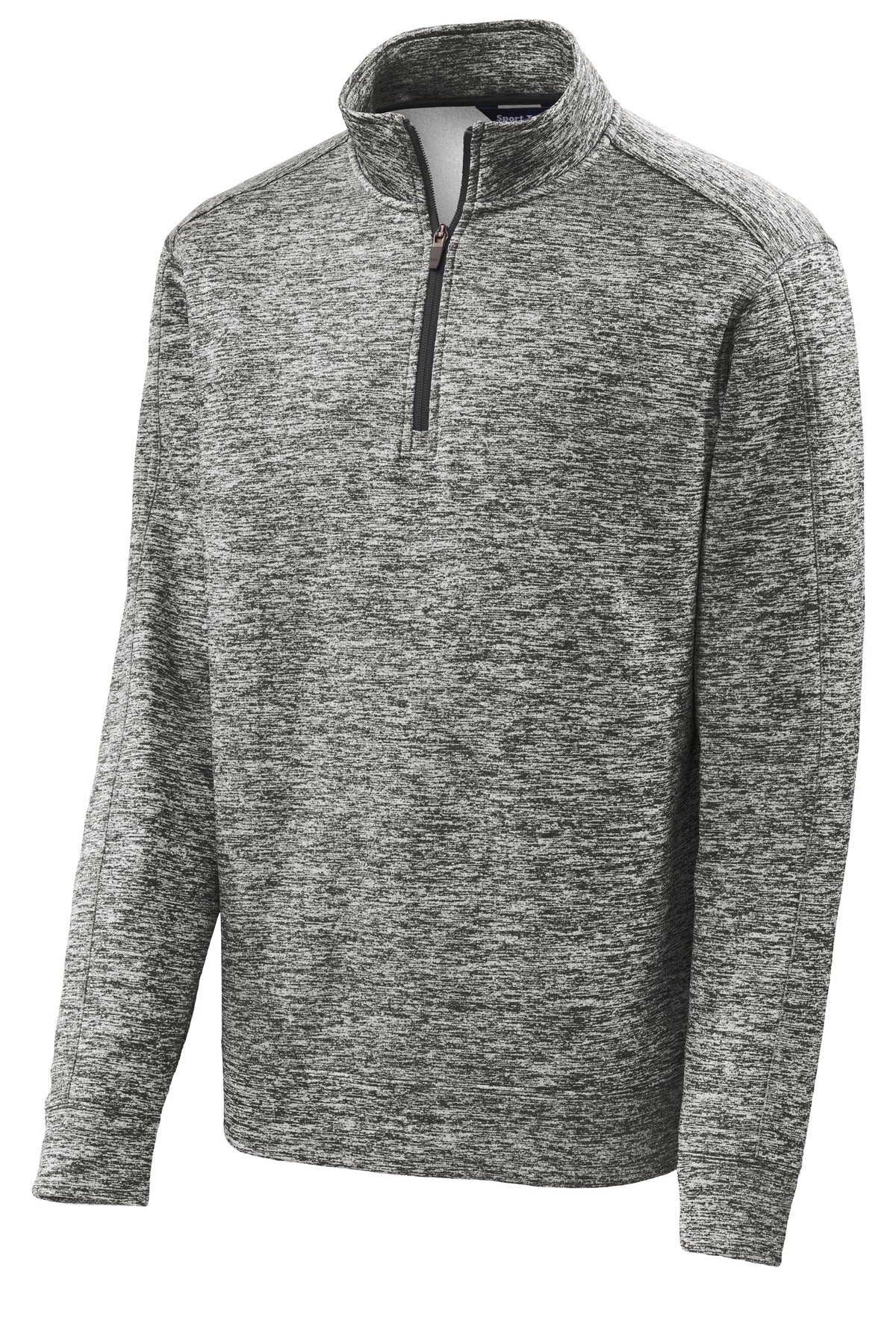 Sport-Tek Men's PosiCharge Electric Heather Fleece 1/4-Zip Pullover Mens Apparel Sweatshirts & Fleece
