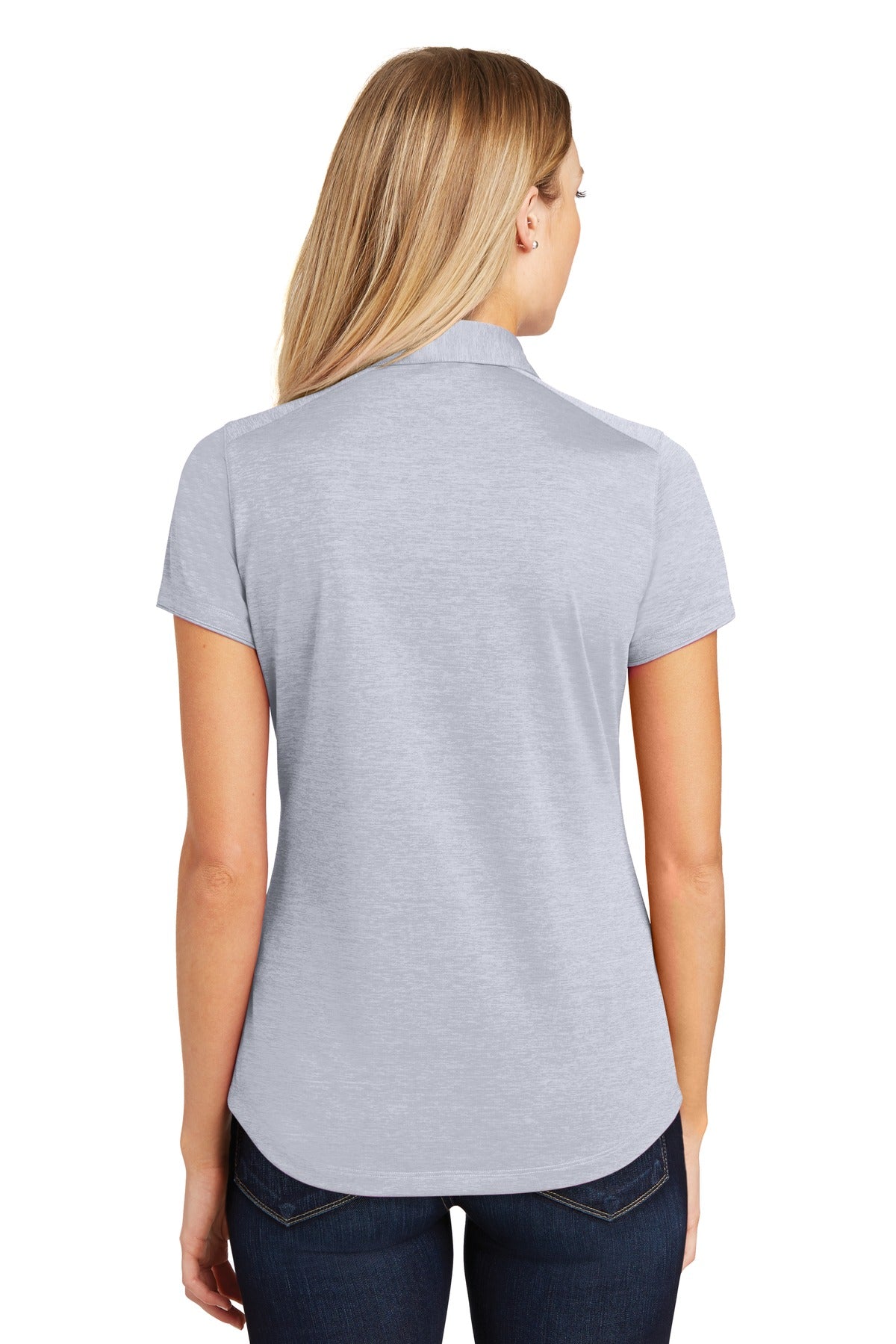 Port Authority Ladies Digi Heather Performance Polo. L574 Womens Apparel Shirts & Tops