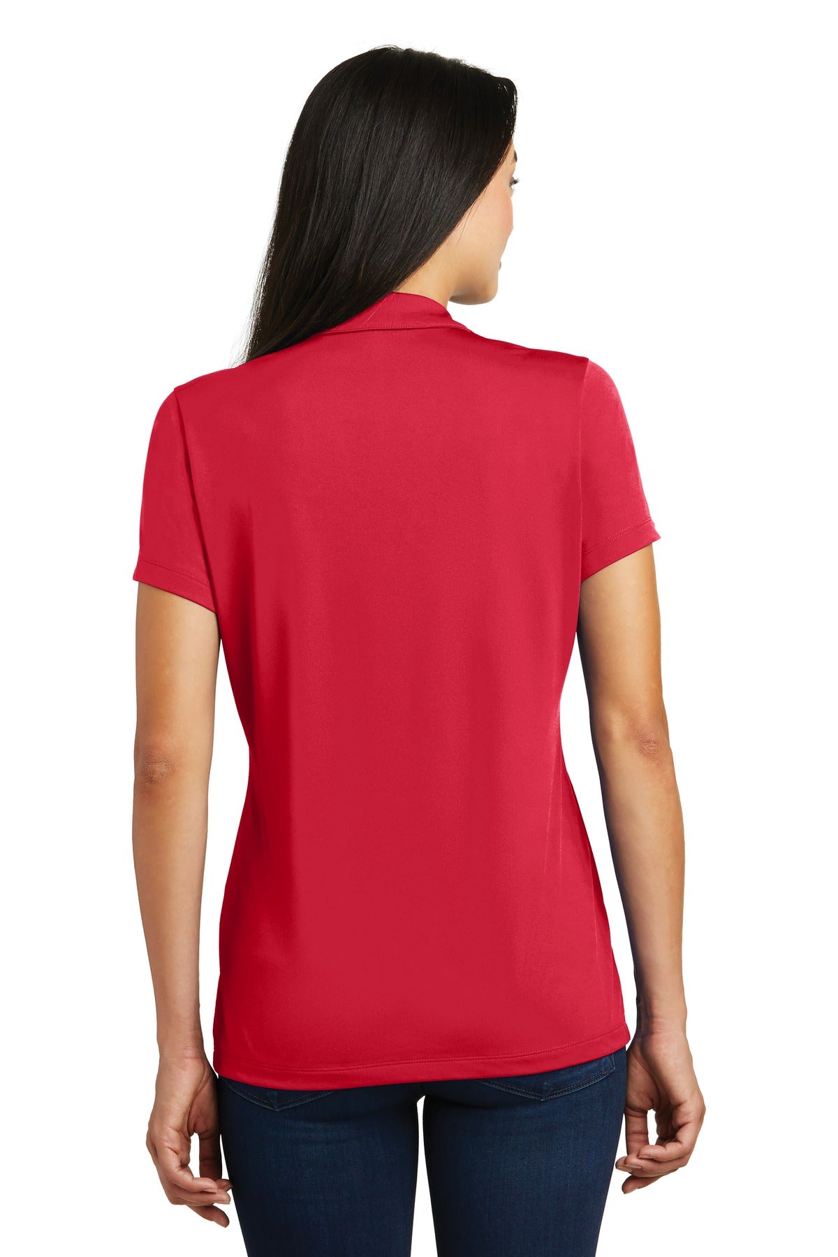 Sport-Tek Women's Contrast PosiCharge Tough Polo. LST620 Womens Apparel Shirts & Tops