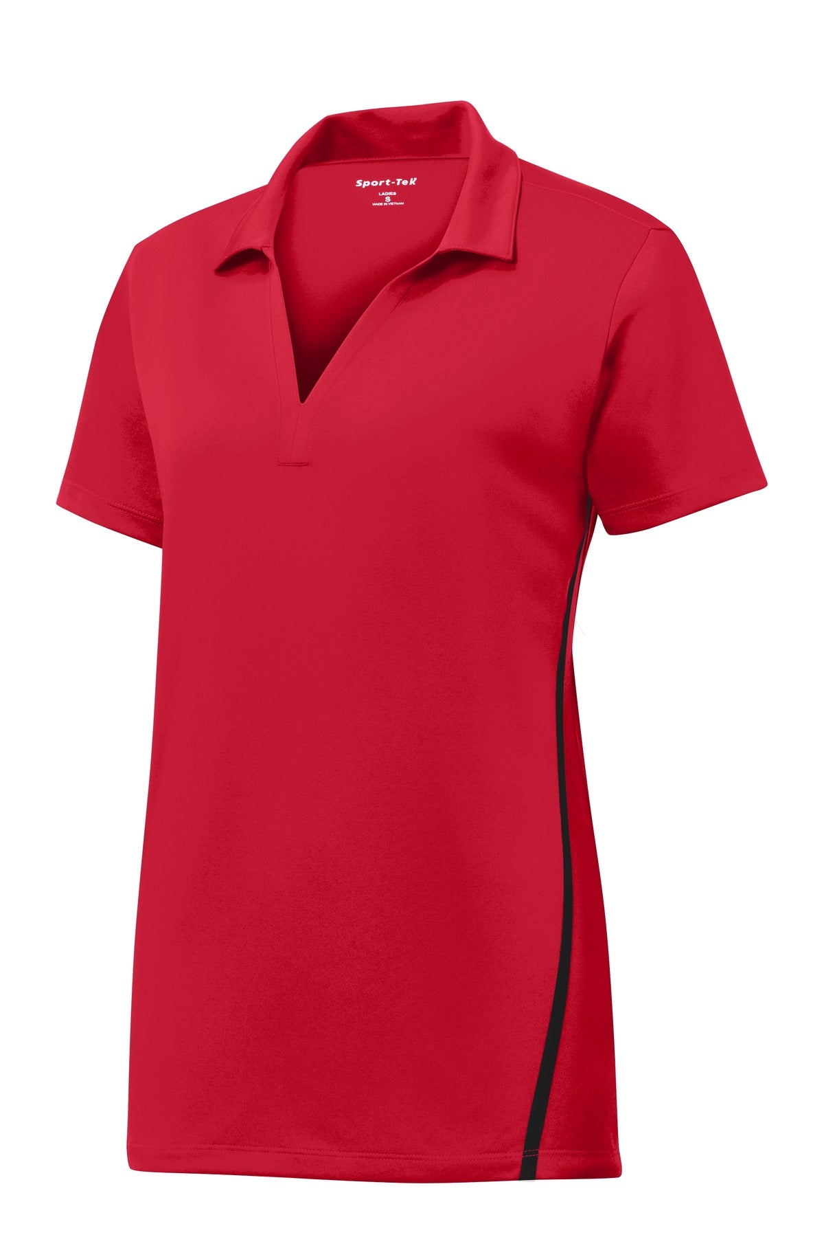 Sport-Tek Women's Contrast PosiCharge Tough Polo. LST620 Womens Apparel Shirts & Tops