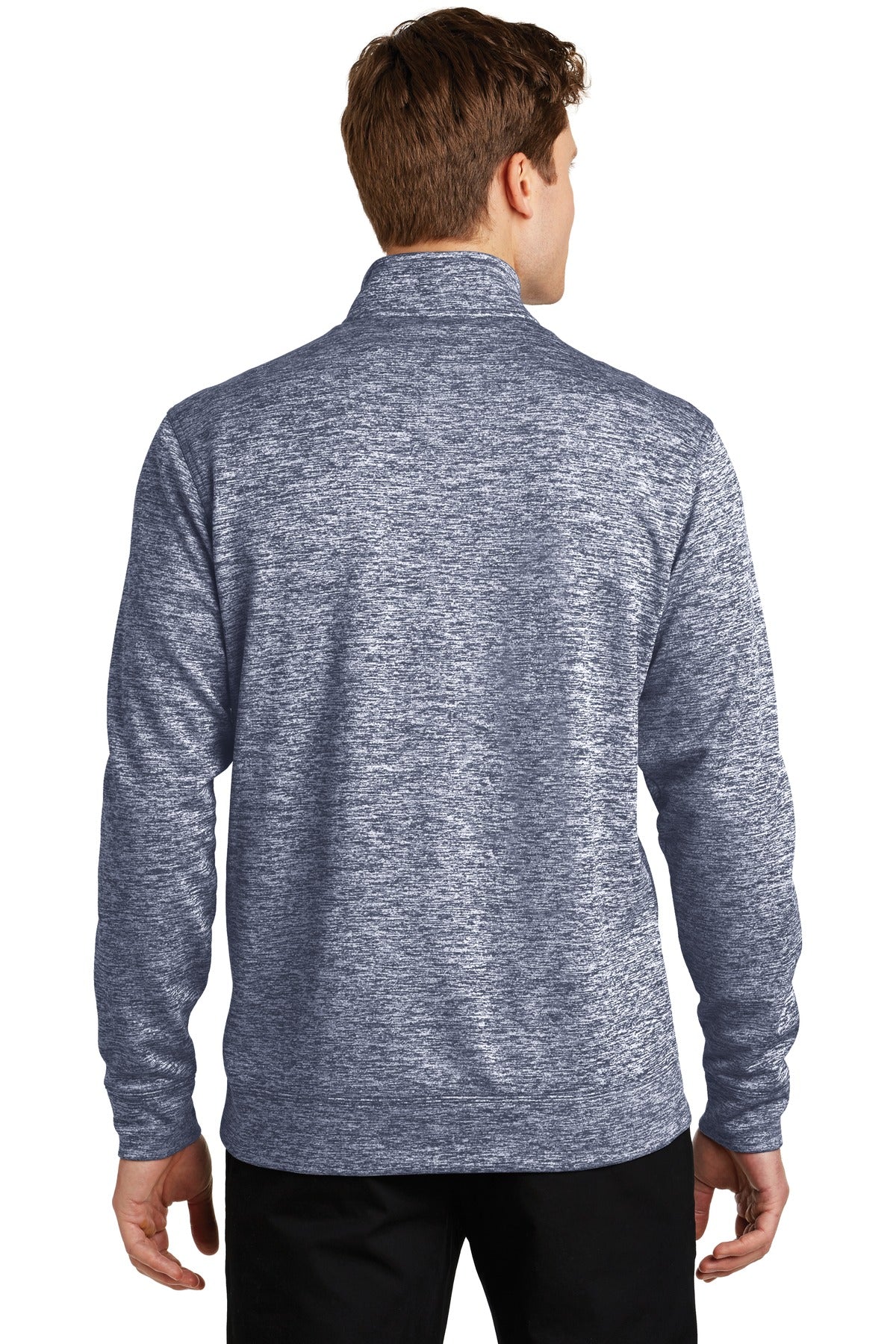 Sport-Tek Men's PosiCharge Electric Heather Fleece 1/4-Zip Pullover Mens Apparel Sweatshirts & Fleece