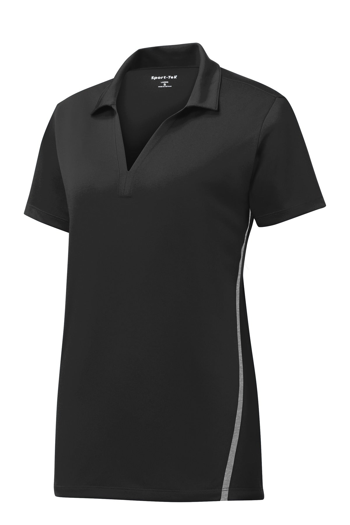 Sport-Tek Women's Contrast PosiCharge Tough Polo. LST620 Womens Apparel Shirts & Tops