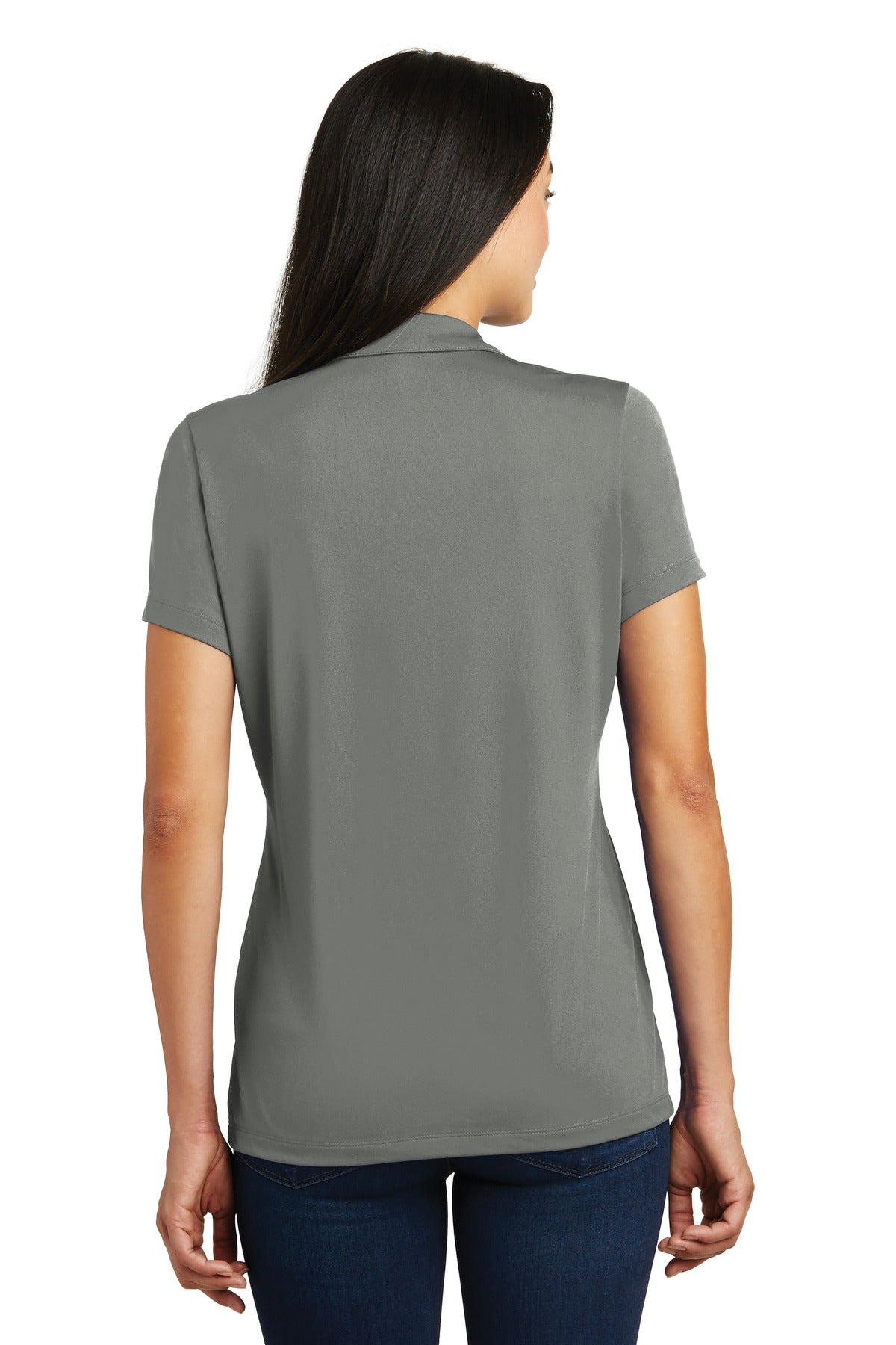 Sport-Tek Women's Contrast PosiCharge Tough Polo. LST620 Womens Apparel Shirts & Tops
