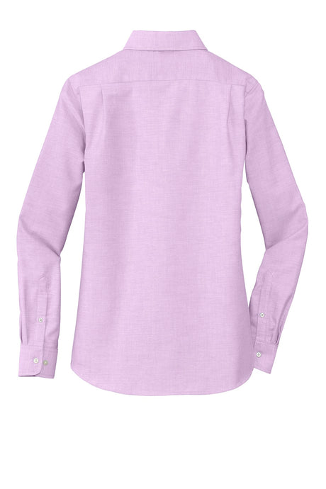 Port Authority Ladies SuperPro Oxford Shirt. L658 Womens Apparel Shirts & Tops