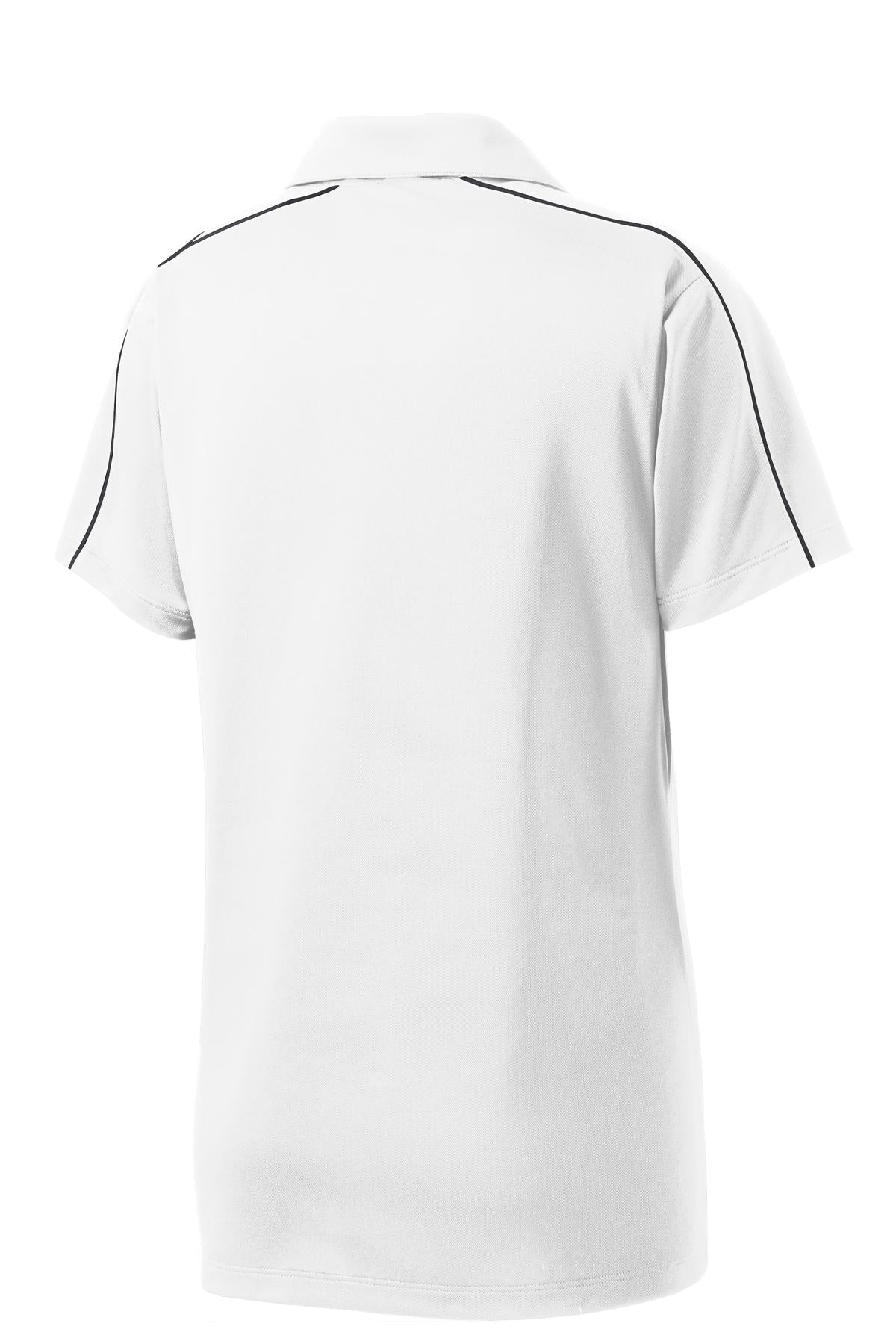 Sport-Tek Women's Micropique Sport-Wick Piped Polo LST653 Womens Apparel Shirts & Tops