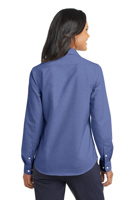 Port Authority Ladies SuperPro Oxford Shirt. L658 Womens Apparel Shirts & Tops
