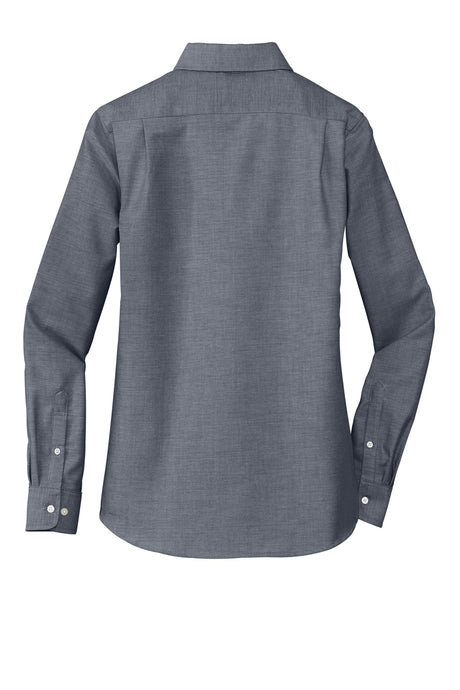Port Authority Ladies SuperPro Oxford Shirt. L658 Womens Apparel Shirts & Tops