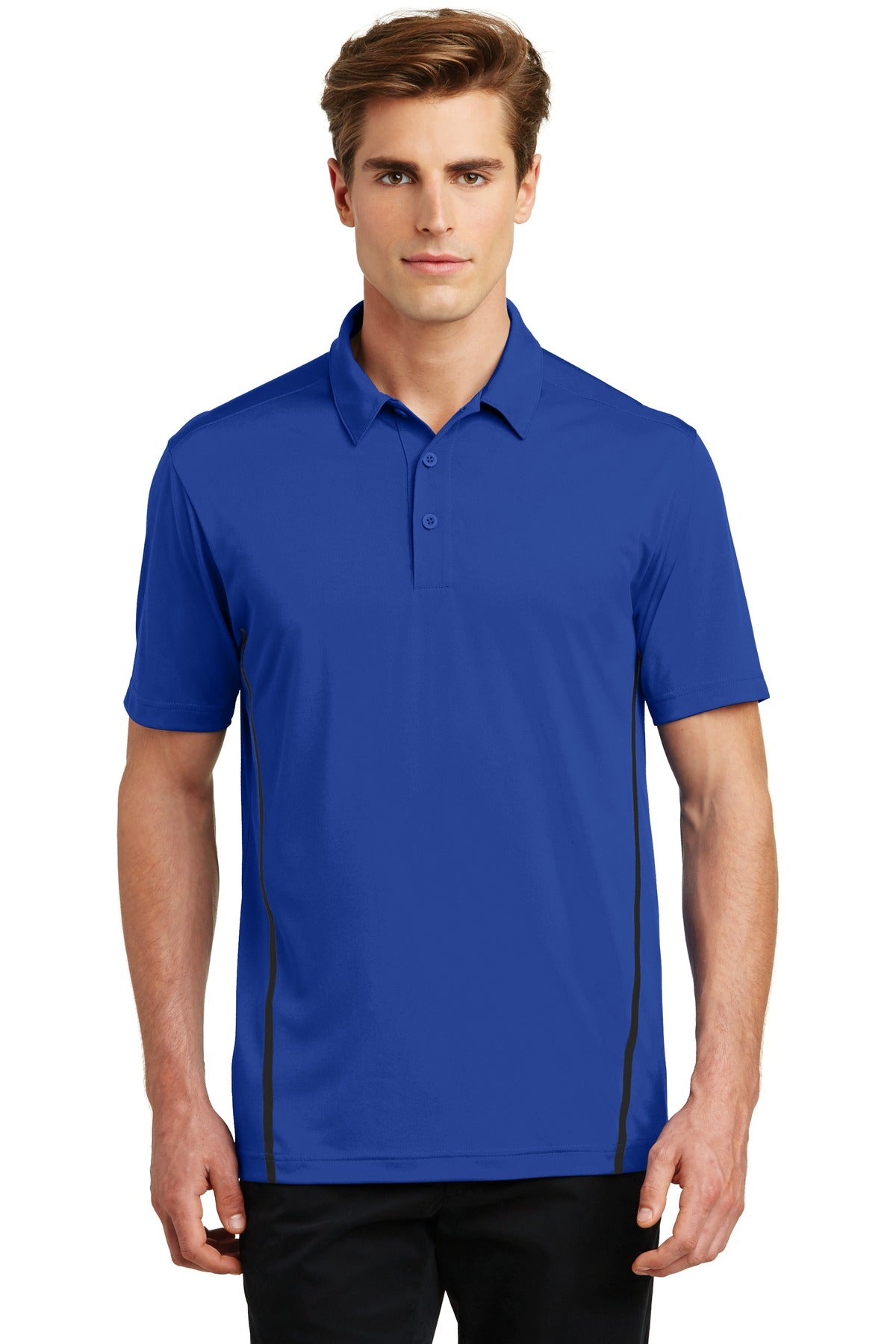 Sport-Tek Men's Contrast PosiCharge Tough Polo ST620 Womens Apparel Shirts & Tops