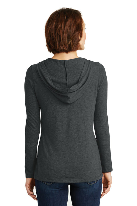 District Women's Perfect Tri Long Sleeve Hoodie. DM139L District