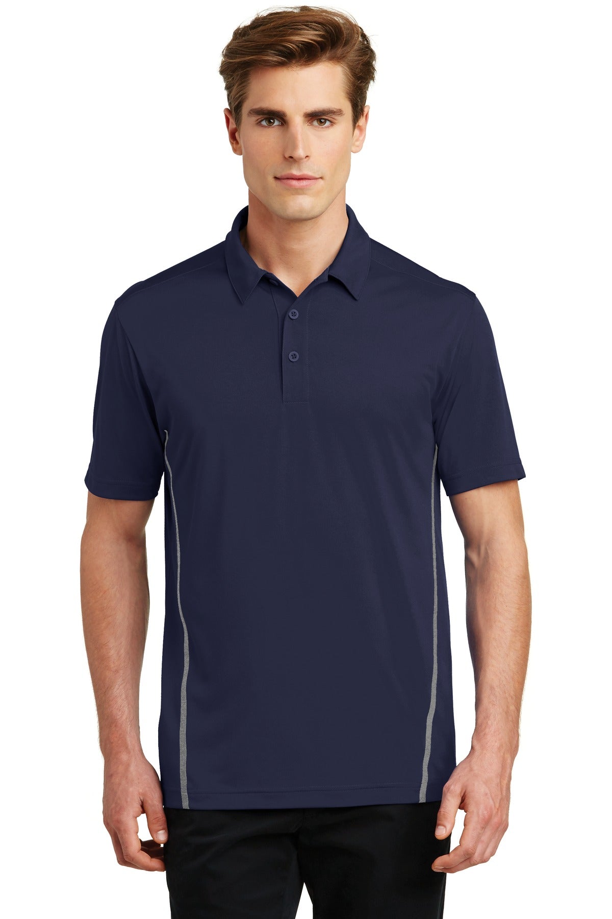 Sport-Tek Men's Contrast PosiCharge Tough Polo ST620 Womens Apparel Shirts & Tops