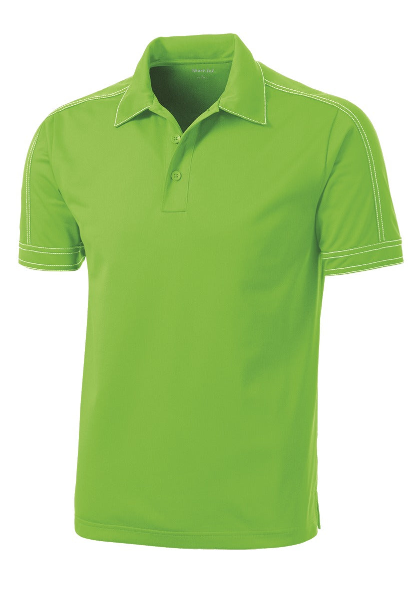 Sport-Tek Men's Contrast Stitch Micropique Sport-Wick Polo ST659 Womens Apparel Shirts & Tops
