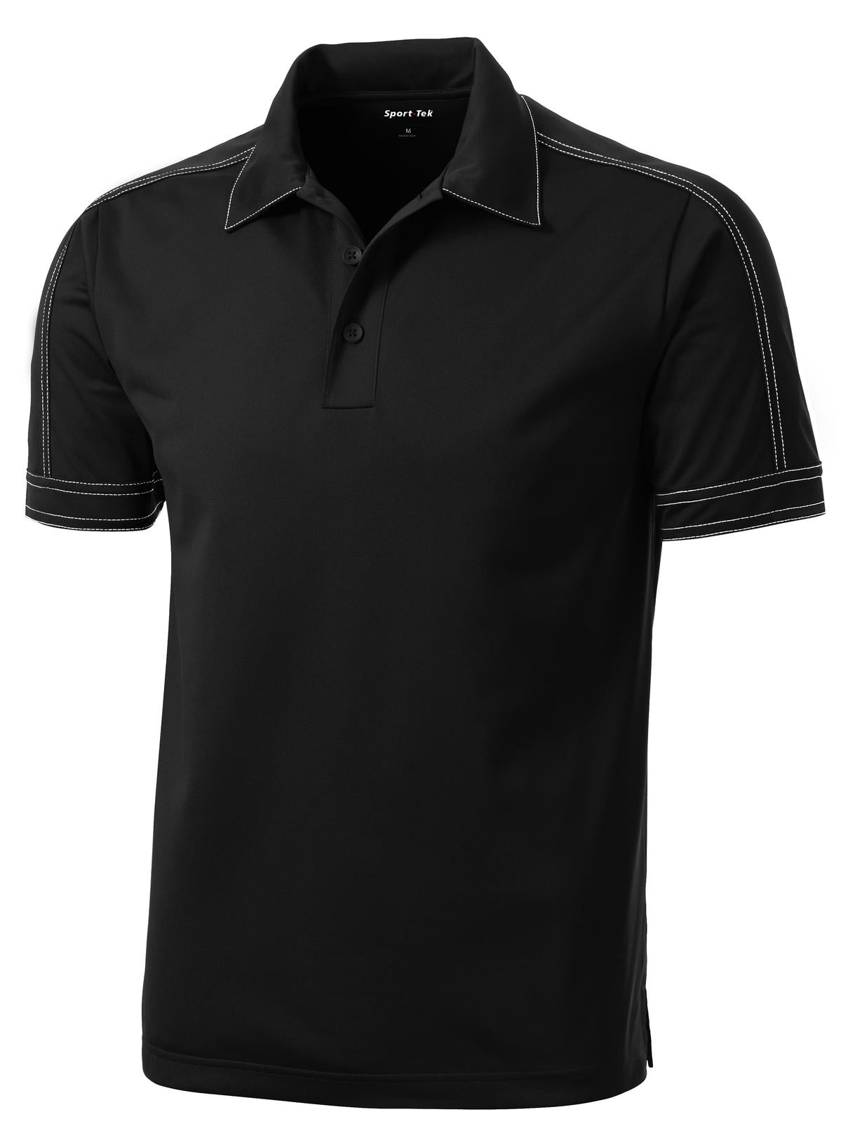 Sport-Tek Men's Contrast Stitch Micropique Sport-Wick Polo ST659 Womens Apparel Shirts & Tops