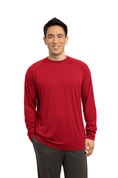 Sport-Tek Men's Long Sleeve Ultimate Performance Crew Mens Apparel Shirts & Tops