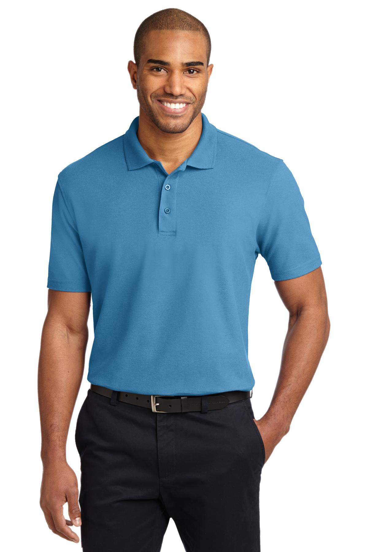 Port Authority Men's Tall Stain-Release Polo. TLK510 Mens Apparel Shirts & Tops