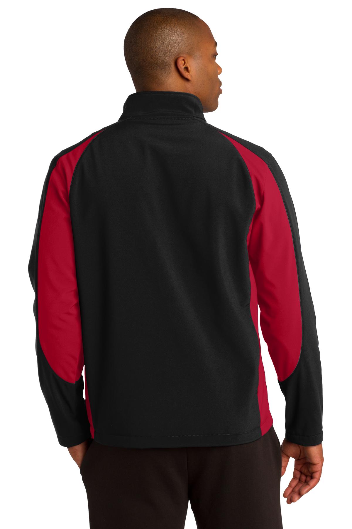 Sport-Tek Men's Colorblock Soft Shell Jacket Mens Apparel Jackets & Vests